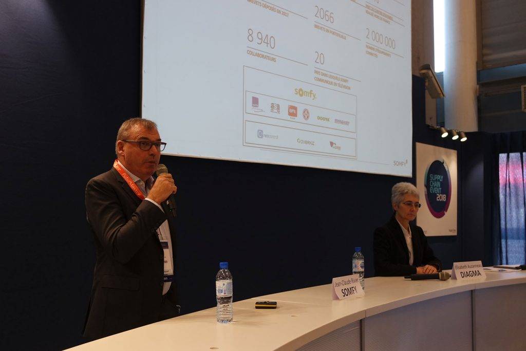 Jean-Claude Rivier, Directeur Industriel Groupe de SOMFY et Elisabeth Auzanneau, Directrice Associée de DIAGMA