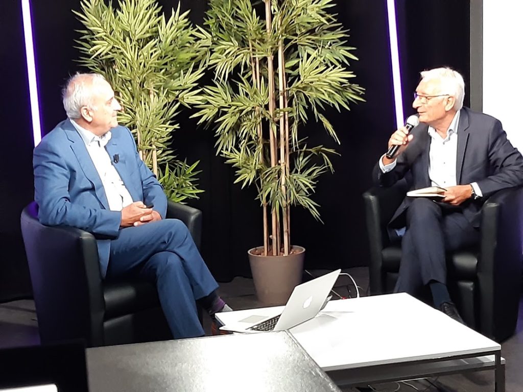 François Rochet, Associé de DIAGMA sur le plateau vidéo de Supply Chain Village, expose sa vision de la "mécanisation raisonnée"