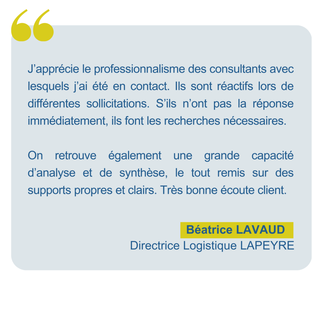 Témoignage client Distribution B2B