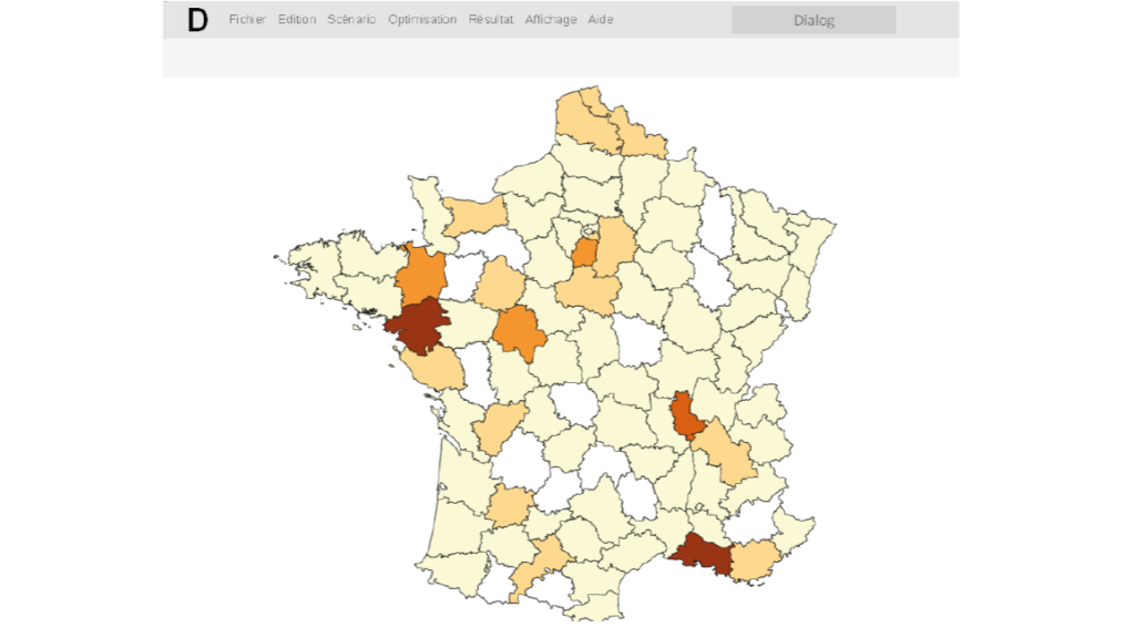 Réseau logistique suffisamment dense